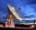 The largest antennas in NASA's Deep Space Network (DSN).
