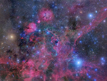 Vela Supernovas Remnant, Astrophotography

by Robert Gendler